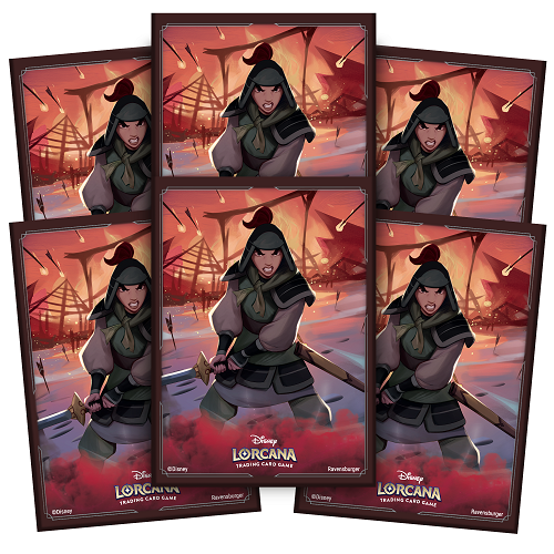 Disney Lorcana - Rise of the Floodborn - Card Sleeves Mulan