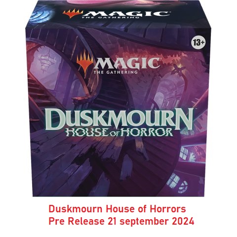 Duskmourn House of Horrors Pre Release 21 september 2024