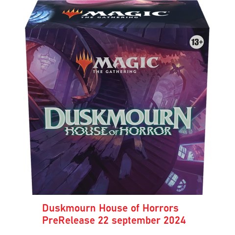 Duskmourn House of Horrors Pre Release 22 september 2024