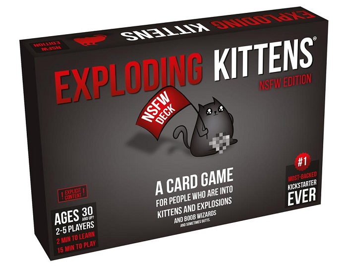 EXPLODING KITTENS NSFW EDITION
