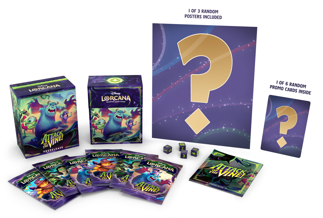 Lorcana Attack of the Vine! Prerelease Pack