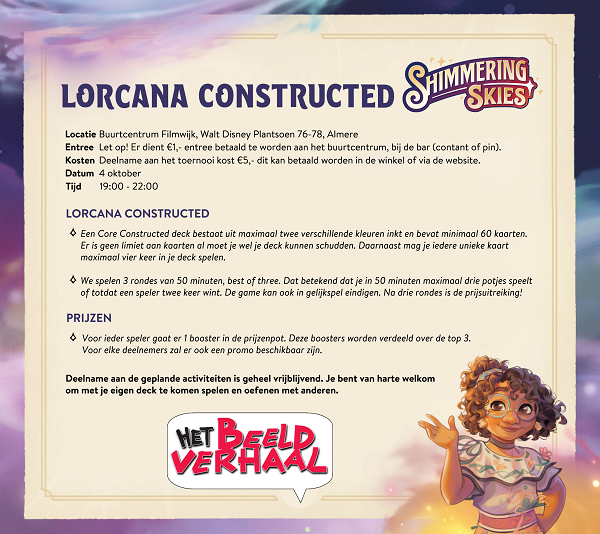 Disney Lorcana Constructed