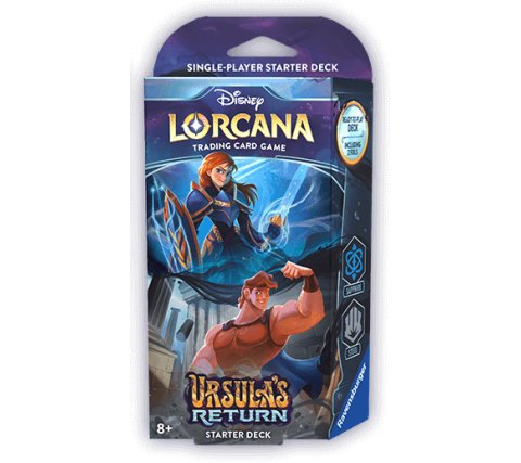 Disney Lorcana - Ursula's Return - Starter Deck: Anna & Hercules (incl. booster)