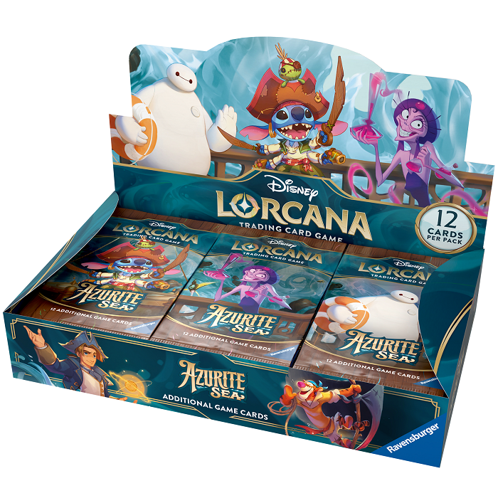 Disney Lorcana Azurite Sea Boosterbox