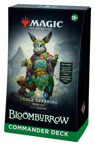 Magic The gathering BLOOMBURROW COMMANDER DECK PEACE OFFERING