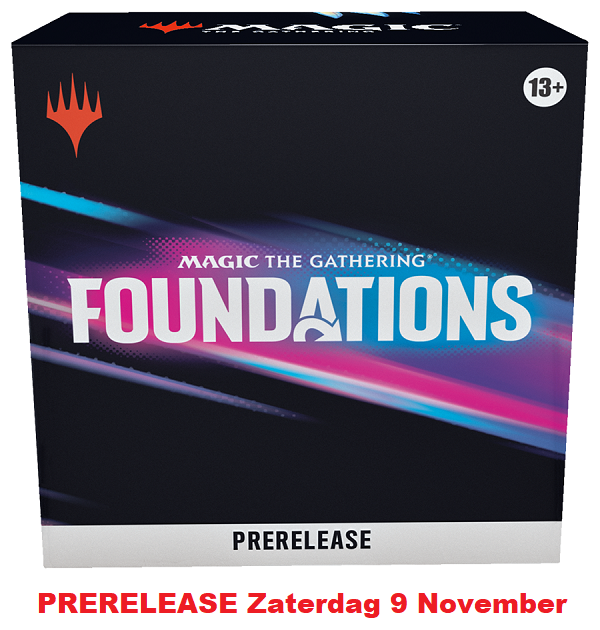 Magic The Gathering Foundations Prerelease  9 november