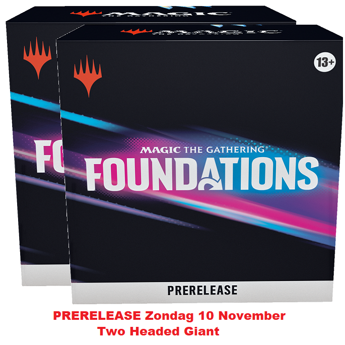 Magic The Gathering Foundations Prerelease 10 november