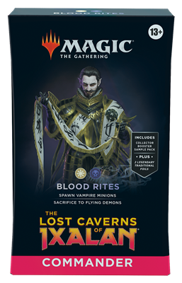Magic The Gathering - THE LOST CAVERNS OF IXALAN - Commander Deck Blood Rites