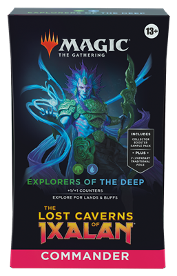 Magic The Gathering - THE LOST CAVERNS OF IXALAN - Commander Deck Eplorers of the Deep