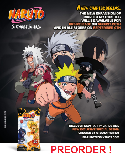 Naruto TCG - First Set 2nd Edition BOOSTERBOX