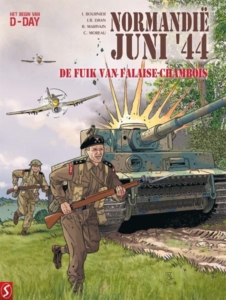 Normandië-juni-44-06-De-fuik-van-Falaise-Chambois