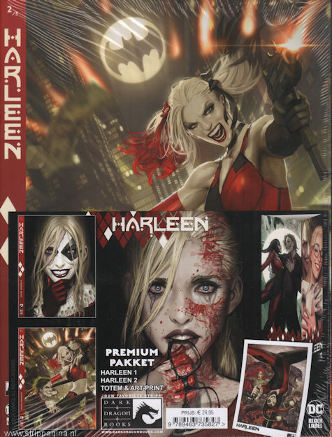 Harleen: SP. Premium pakket met SC1 + SC2, totem en art-print